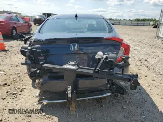 2020 Honda Civic Sedan Touring with VIN 2HGFC1F96LH101008, listed as a Copart auction lot 66308744 with 47,327 mi miles and Non Repairable. Bid and sale history available at carsss.com. Image 6.