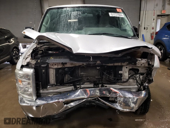 2013 Ford Econoline Cargo Commercial with VIN 1FTNE1EW0DDA38286, listed as a Copart auction lot 81737604 with Not provided miles and Non repairable. Bid and sale history available at DreamBid. Image 5.