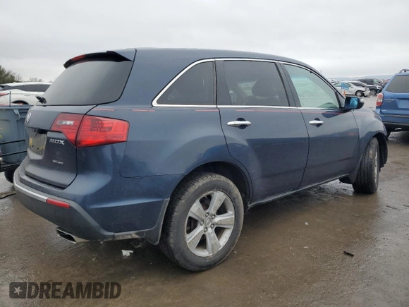 2010 Acura MDX with VIN 2HNYD2H20AH507738, listed as a Copart auction lot 45193715 with 73,130 mi miles and Salvage Title. Bid and sale history available at carsss.com. Image 3.