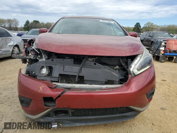 2018 Nissan Murano SV with VIN 5N1AZ2MG5JN150750, listed as a Copart auction lot 49911885 with 75,114 mi miles and Salvage Title. Bid and sale history available at DreamBid. Image 5.