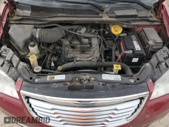 2015 Chrysler Town & Country LX with VIN 2C4RC1AG9FR710478, listed as a Copart auction lot 52577995 with 135,581 mi miles and Clean Title. Bid and sale history available at carsss.com. Image 12.