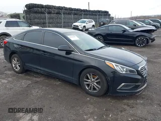 2017 Hyundai Sonata SE with VIN 5NPE24AF0HH555667, listed as a IAAI auction lot 41864287 with 96,380 mi miles and . Bid and sale history available at DreamBid. Image 1.