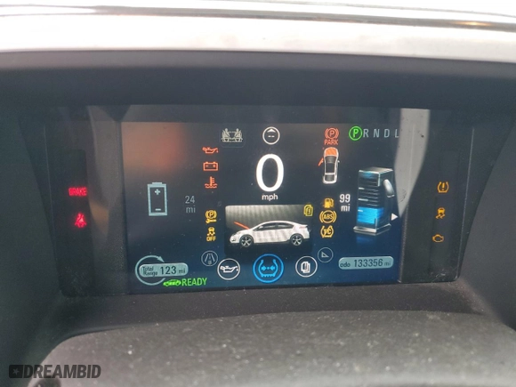 2012 Chevrolet Volt with VIN 1G1RC6E42CU111040, listed as a Copart auction lot 50721405 with 133,356 mi miles and Salvage Title. Bid and sale history available at carsss.com. Image 9.