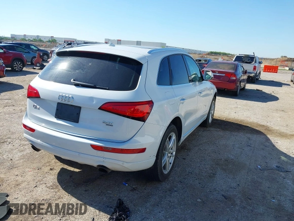 2015 Audi Q5 Premium Plus with VIN WA1LFAFP3FA035022, listed as a IAAI auction lot 42238972 with 91,428 mi miles and . Bid and sale history available at DreamBid. Image 4.