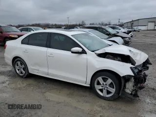 2012 Volkswagen Jetta Sedan TDI with VIN 3VW3L7AJ9CM091367, listed as a Copart auction lot 52708305 with 142,883 mi miles and Salvage Title. Bid and sale history available at carsss.com. Image 4.