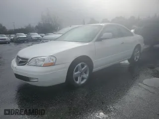 2001 Acura CL Type S with VIN 19UYA42631A014268, listed as a Copart auction lot 45432075 with 128,820 mi miles and Clean Title. Bid and sale history available at carsss.com. Image 1.