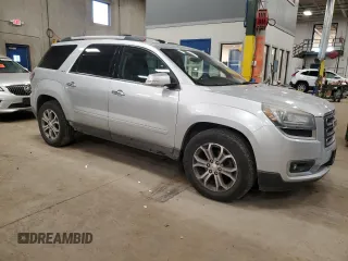 2015 GMC Acadia SLT with VIN 1GKKVRKD8FJ333715, listed as a Copart auction lot 47288625 with 160,308 mi miles and Salvage Title. Bid and sale history available at carsss.com. Image 4.