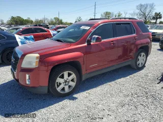 2011 GMC Terrain SLE-2 with VIN 2CTALSEC1B6351248, listed as a Copart auction lot 48508415 with 124,866 mi miles and Salvage Title. Bid and sale history available at carsss.com. Image 1.