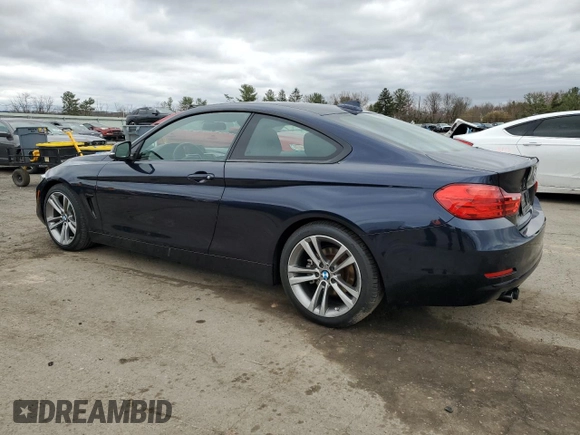 2015 BMW 4 Series 428i with VIN WBA3N3C52FK232570, listed as a Copart auction lot 49392085 with 91,342 mi miles and Salvage Title. Bid and sale history available at DreamBid. Image 2.