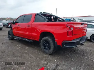 2022 Chevrolet Silverado 1500 LT Trail Boss with VIN 3GCPYFEL8NG102016, listed as a IAAI auction lot 41944519 with 53,144 mi miles and . Bid and sale history available at DreamBid. Image 3.