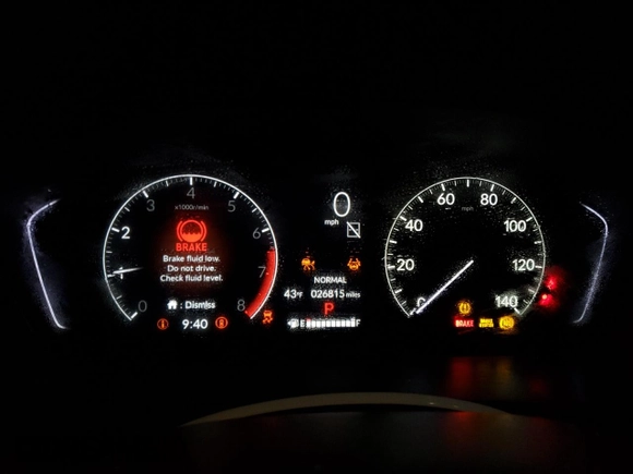 2023 Honda Pilot EX-L with VIN 5FNYG1H40PB056978, listed as a Copart auction lot 44654995 with 26,815 mi miles and Salvage title. Bid and sale history available at DreamBid. Image 9.