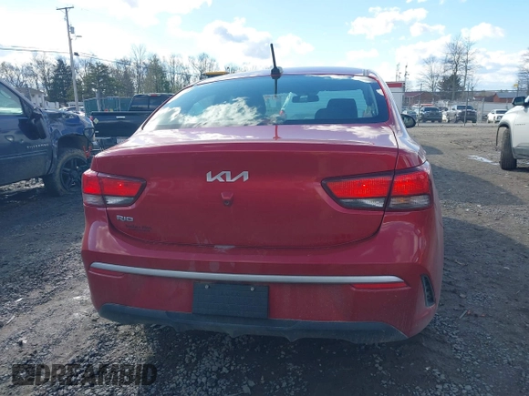 2023 Kia Rio S with VIN 3KPA24AD9PE512896, listed as a IAAI auction lot 41209063 with 32,505 mi miles. Bid and sale history available at carsss.com. Image 16.