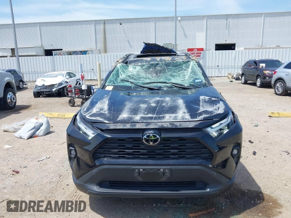 2024 Toyota RAV4 XLE Premium with VIN 2T3C1RFV3RC268293, listed as a IAAI auction lot 42217522 with 22,456 mi miles and . Bid and sale history available at DreamBid. Image 6.