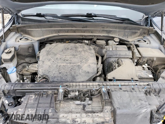 2022 Kia Telluride LX with VIN 5XYP2DHC5NG284645, listed as a Copart auction lot 57147955 with 47,664 mi miles and Salvage title. Bid and sale history available at DreamBid. Image 12.