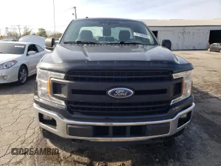 2018 Ford F-150 XL with VIN 1FTMF1EP0JKC60951, listed as a Copart auction lot 77759594 with 152,604 mi miles and Salvage title. Bid and sale history available at DreamBid. Image 5.