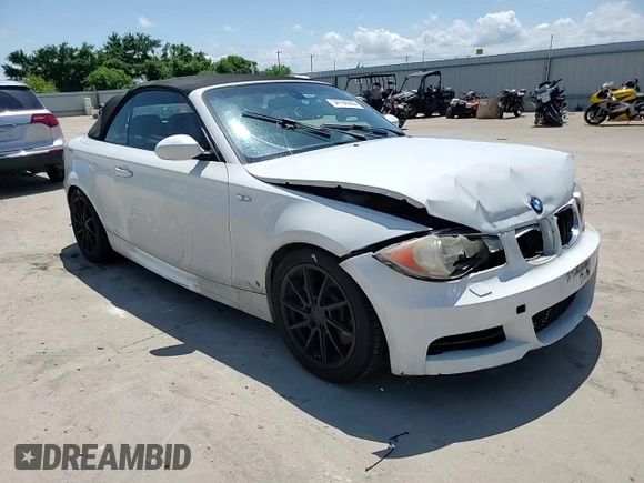 2009 BMW 1 Series 135i with VIN WBAUN93599VK40210, listed as a Copart auction lot 54166905 with 148,899 mi miles and Salvage title. Bid and sale history available at DreamBid. Image 13.