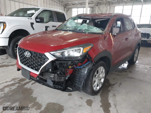 2021 Hyundai Tucson Value with VIN KM8J33A44MU363524, listed as a IAAI auction lot 41854508 with 59,821 mi miles. Bid and sale history available at carsss.com. Image 18.