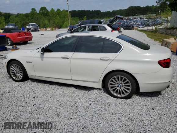2011 BMW 5 Series 535i with VIN WBAFR7C57BC805301, listed as a Copart auction lot 55232825 with 215,524 mi miles and Clean Title. Bid and sale history available at carsss.com. Image 2.