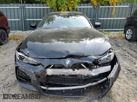 2022 BMW 4 Series 430i xDrive with VIN WBA73AP08NCK70310, listed as a Copart auction lot 71861774 with 20,178 mi miles and Salvage Title. Bid and sale history available at DreamBid. Image 5.