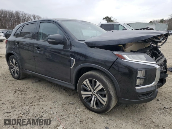 2021 Mitsubishi Outlander Sport SE with VIN JA4APVAU8MU026448, listed as a Copart auction lot 47629465 with 56,385 mi miles and Salvage Title. Bid and sale history available at carsss.com. Image 4.