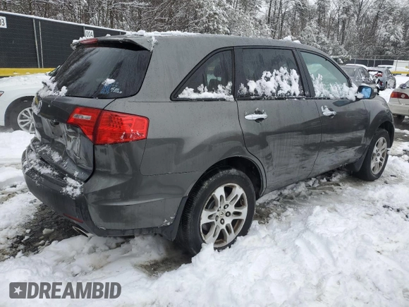 2008 Acura MDX Tech Pkg with VIN 2HNYD28388H509806, listed as a Copart auction lot 45013295 with 255,157 mi miles and Salvage Title. Bid and sale history available at carsss.com. Image 3.