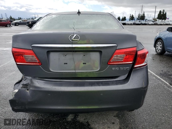 2012 Lexus ES with VIN JTHBK1EG8C2505032, listed as a Copart auction lot 48464585 with 152,642 mi miles and Salvage Title. Bid and sale history available at carsss.com. Image 6.