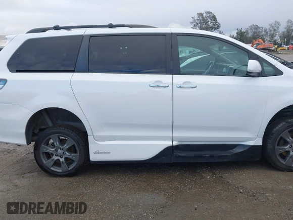 2017 Toyota Sienna SE with VIN 5TDXZ3DCXHS770659, listed as a IAAI auction lot 41785225 with 90,908 mi miles and . Bid and sale history available at DreamBid. Image 14.