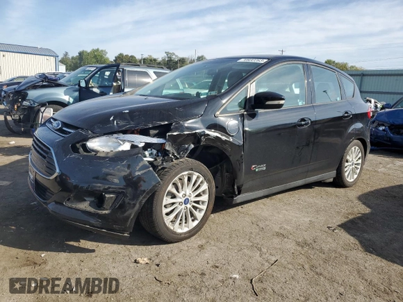 2017 Ford C-Max Energi SE with VIN 1FADP5EU8HL116262, listed as a Copart auction lot 70932263 with 59,918 mi miles. Bid and sale history available at carsss.com. Image 1.