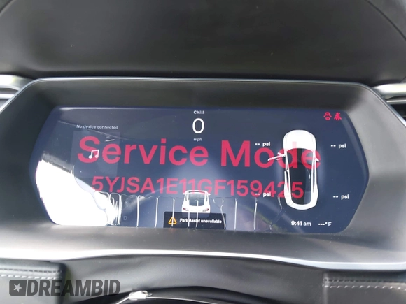 2016 Tesla Model S 70 z VIN 5YJSA1E11GF159425, wystawiony jako IAAI lot #42377639 z przebiegiem 79 767 mil mil oraz . Historia ofert i sprzedaży dostępna na DreamBid. Obrazek 7.
