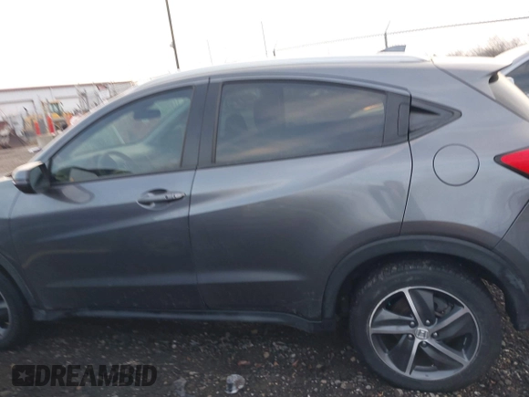 2021 Honda HR-V EX with VIN 3CZRU6H54MM713995, listed as a IAAI auction lot 41053747 with 61,488 mi miles. Bid and sale history available at carsss.com. Image 14.