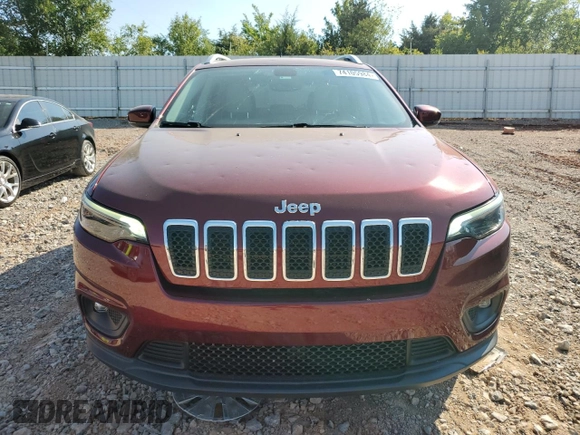 2020 Jeep Cherokee Altitude with VIN 1C4PJMLX9LD613016, listed as a Copart auction lot 74105984 with 70,610 mi miles and Salvage title. Bid and sale history available at DreamBid. Image 5.