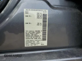 2020 Nissan Altima S z VIN 1N4BL4BV2LC201424, wystawiony jako Copart lot #51827715 z przebiegiem 99 064 mil mil oraz Nie do naprawy • Non repairable. Historia ofert i sprzedaży dostępna na DreamBid. Obrazek 12.