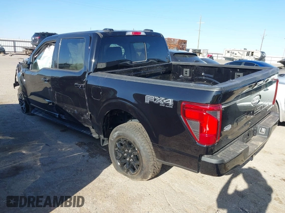 2024 Ford F-150 XLT with VIN 1FTFW3L86RKE42231, listed as a IAAI auction lot 41772884 with 1 mi miles. Bid and sale history available at carsss.com. Image 3.