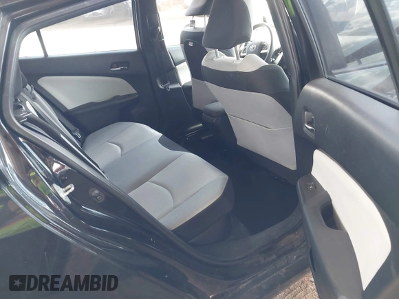 2016 Toyota Prius Two with VIN JTDKBRFUXG3503142, listed as a IAAI auction lot 42027700 with 185,319 mi miles. Bid and sale history available at carsss.com. Image 8.