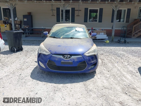 2012 Hyundai Veloster w/Gray Int with VIN KMHTC6AD7CU050444, listed as a IAAI auction lot 42170272 with 121,478 mi miles and . Bid and sale history available at DreamBid. Image 6.