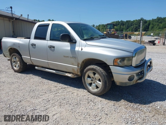 2004 Dodge 1500 SLT with VIN 1D7HU18N14S725944, listed as a IAAI auction lot 40163214 with 238,936 mi miles and . Bid and sale history available at carsss.com. Image 1.
