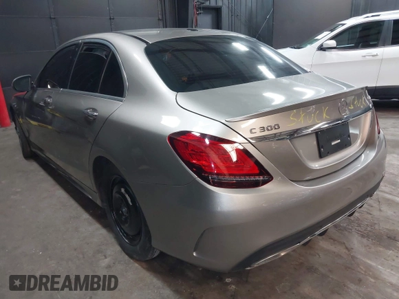 2020 Mercedes-Benz C 300 with VIN WDDWF8EB4LR525375, listed as a IAAI auction lot 41475309 with 29,659 mi miles and . Bid and sale history available at DreamBid. Image 3.