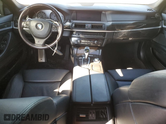2013 BMW 5 Series 550i with VIN WBAFR9C51DDX79903, listed as a Copart auction lot 47576945 with 109,588 mi miles and Clean Title. Bid and sale history available at carsss.com. Image 8.