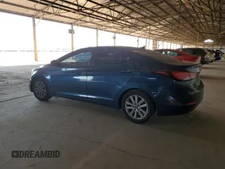 2014 Hyundai Elantra SE z VIN KMHDH4AE2EU090095, wystawiony jako Copart lot #61102225 z przebiegiem 130 421 mil mil oraz Szkoda całkowita • Salvage title. Historia ofert i sprzedaży dostępna na DreamBid. Obrazek 2.