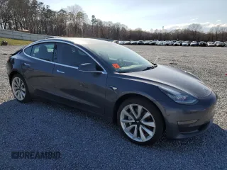 2019 Tesla Model 3 Mid Range with VIN 5YJ3E1EA5KF412702, listed as a Copart auction lot 50008895 with 134,178 mi miles and Salvage Title. Bid and sale history available at carsss.com. Image 4.