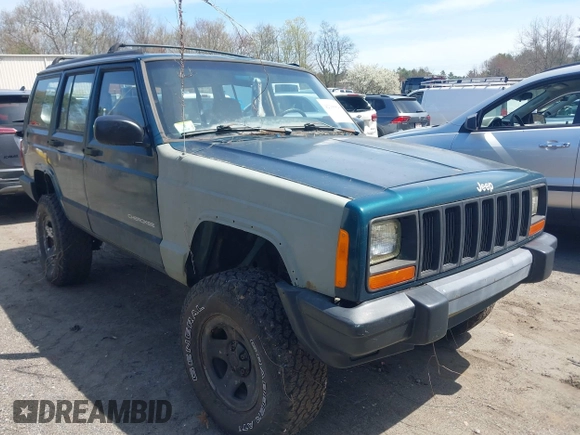 1998 Jeep Cherokee Sport with VIN 1J4FJ68S6WL151698, listed as a IAAI auction lot 42100846 with 239,466 mi miles. Bid and sale history available at carsss.com. Image 1.