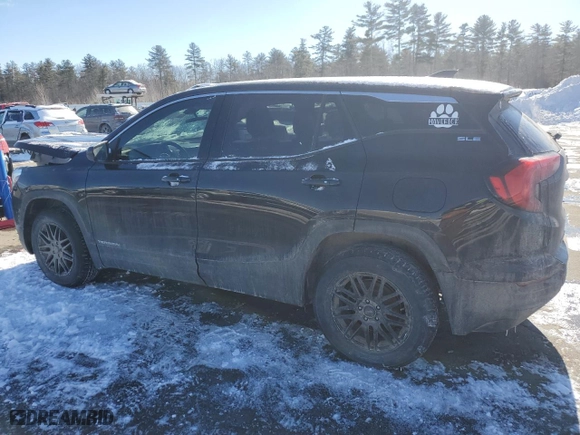 2019 GMC Terrain SLE with VIN 3GKALTEV1KL104850, listed as a Copart auction lot 44729365 with 117,397 mi miles and Salvage Title. Bid and sale history available at carsss.com. Image 2.