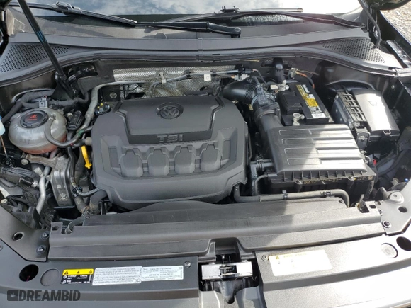 2021 Volkswagen Tiguan SE with VIN 3VV2B7AX7MM017406, listed as a Copart auction lot 53265945 with 43,056 mi miles and Salvage Title. Bid and sale history available at carsss.com. Image 12.