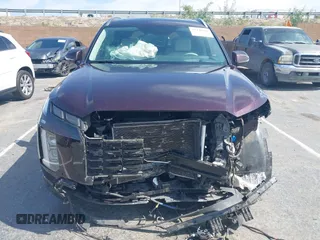 2023 Hyundai Palisade Limited with VIN KM8R5DGEXPU521968, listed as a IAAI auction lot 42148561 with 81,209 mi miles and . Bid and sale history available at DreamBid. Image 13.