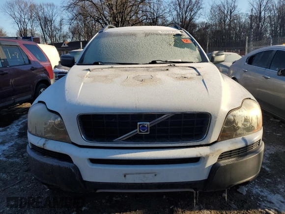 2004 Volvo XC90 with VIN YV1CZ59H141079696, listed as a Copart auction lot 88282705 with Not Provided miles and Salvage Title. Bid and sale history available at carsss.com. Image 5.