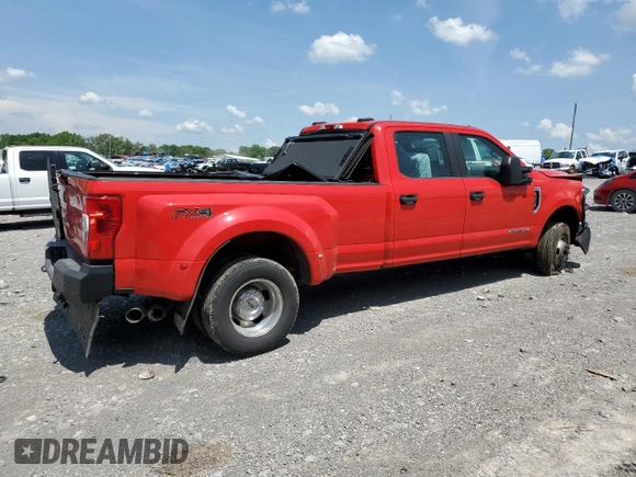 2021 Ford F-350 XL z VIN 1FT8W3DT3MED18310, wystawiony jako Copart lot #54895295 z przebiegiem 577 962 mil mil oraz Nie do naprawy • Non repairable. Historia ofert i sprzedaży dostępna na DreamBid. Obrazek 3.
