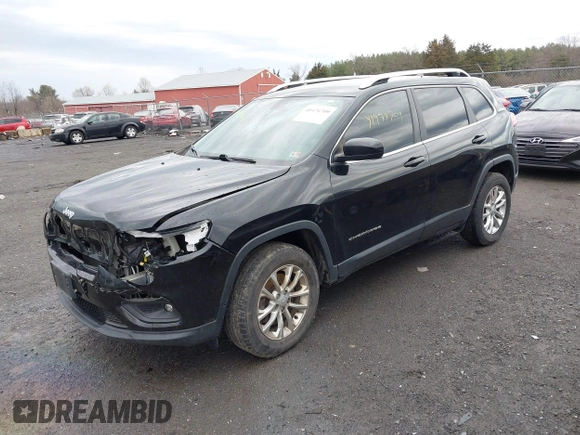 2019 Jeep Cherokee Latitude with VIN 1C4PJMCX7KD230450, listed as a IAAI auction lot 41474709 with 172,684 mi miles. Bid and sale history available at carsss.com. Image 17.