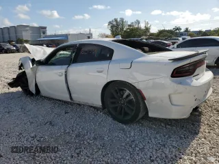 2021 Dodge Charger GT with VIN 2C3CDXHG8MH527334, listed as a Copart auction lot 51149374 with 63,519 mi miles and Non Repairable. Bid and sale history available at DreamBid. Image 2.