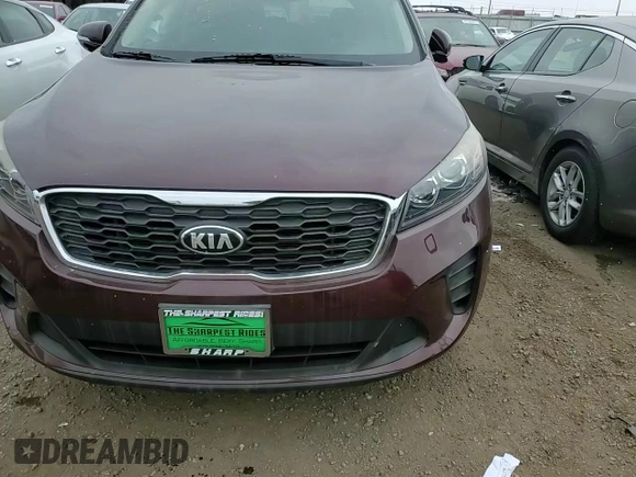 2019 Kia Sorento LX with VIN 5XYPG4A33KG523813, listed as a Copart auction lot 44730965 with 100,200 mi miles and Salvage Title. Bid and sale history available at carsss.com. Image 12.