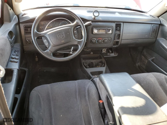2001 Dodge Dakota Sport with VIN 1B7GL2AN41S214393, listed as a Copart auction lot 46304235 with 231,021 mi miles and Clean Title. Bid and sale history available at carsss.com. Image 8.